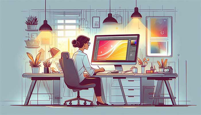 تغییر لوگو در فتوشاپ