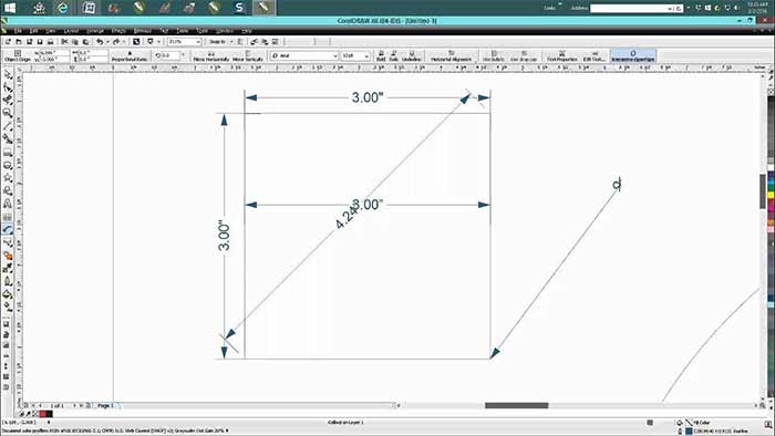 اندازهگیری فاصله بین دو نقطه یا شیء