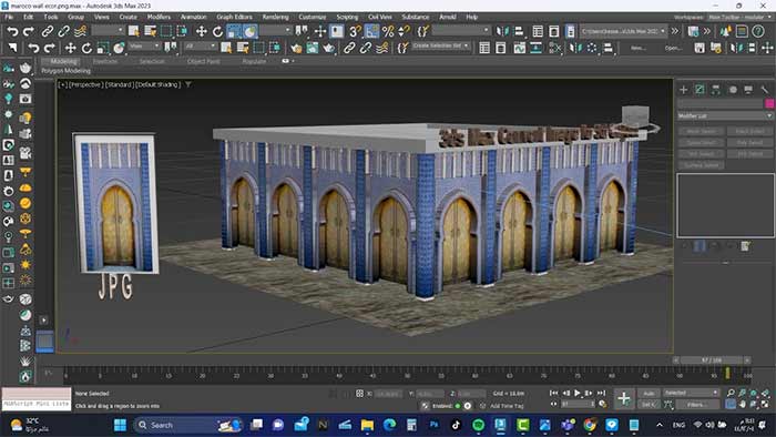 مدل‌سازی دستی در تری دی مکس 