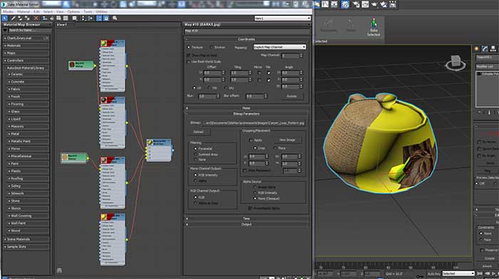 استفاده از Displacement Mapping در تری دی مکس