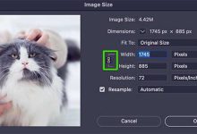 معرفی کلید میانبر تغییر سایز عکس در فتوشاپ